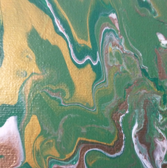 'EARTH VIBRATIONS' Original Acrylic Painting 2023, DESIGNS BY SANDY 9"x12" - Picture 4 of 15